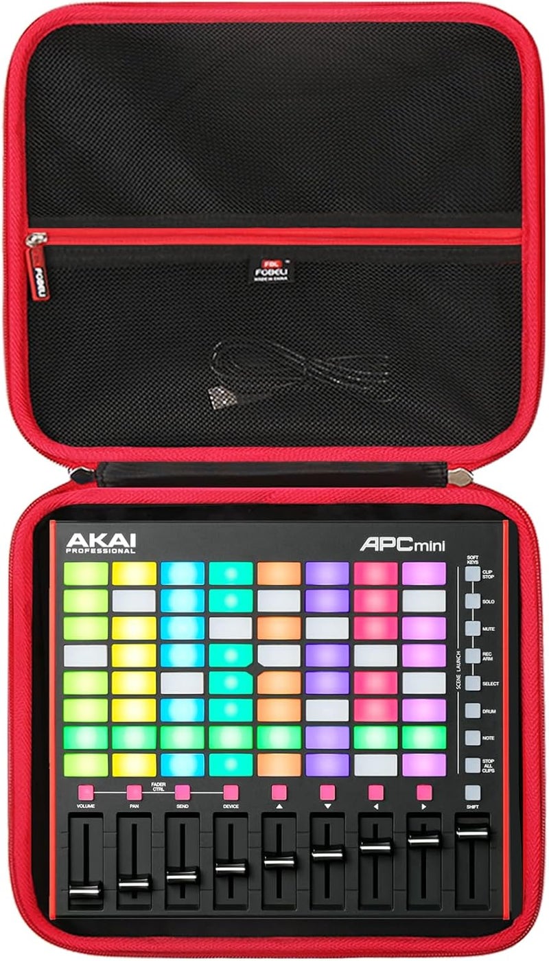 FBLFOBELI Hard Carrying Case for AKAI Professional APC Mini MK2 / MPD218 / MIDImix USB MIDI Pad Controller - Image 1